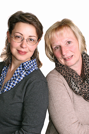 Beate Bläß und Ellen Schäfer