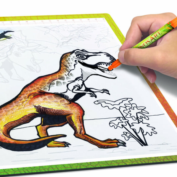 Hape DINOSART Leuchtpad zum Nachzeichnen – Bild 6
