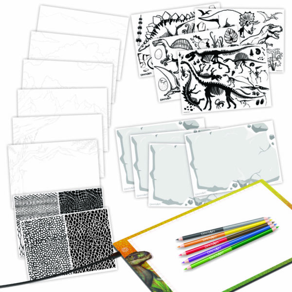Hape DINOSART Leuchtpad zum Nachzeichnen – Bild 5