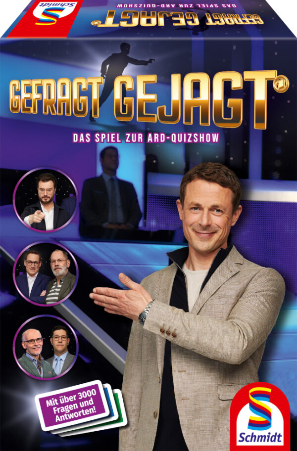 Schmidt Spiele - Gefragt Gejagt – Das Brettspiel