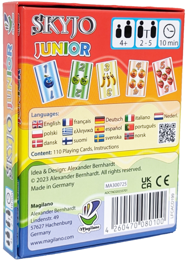 Magilano - Das unterhaltsame Kartenspiel SKYJO Junior – Bild 3