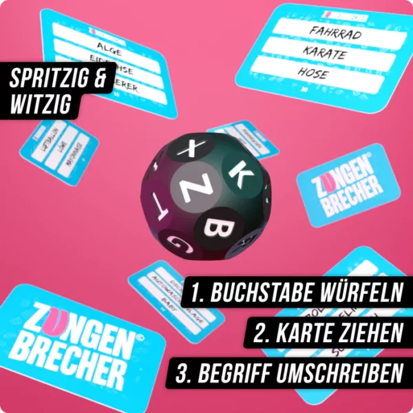 DENKRIESEN - Zungenbrecher   Das Partyspiel – Bild 5