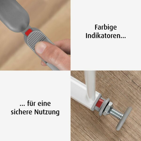 reer - Basic Klemmgitter 75 - 81 cm Durchgangsbreite – Bild 5