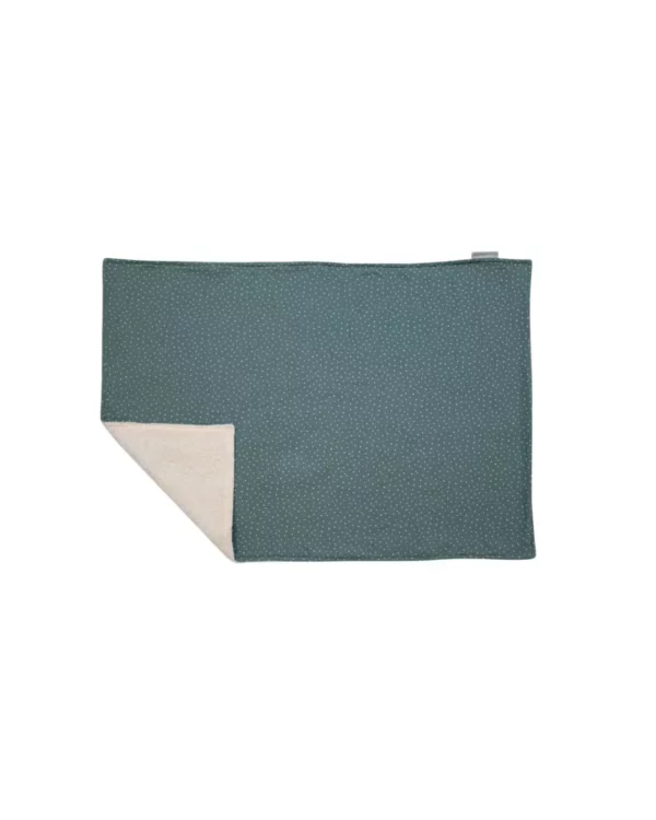 ULLENBOOM -Kuscheldecke Babydecke MUSSELIN SALBEIGRÜN – Bild 5