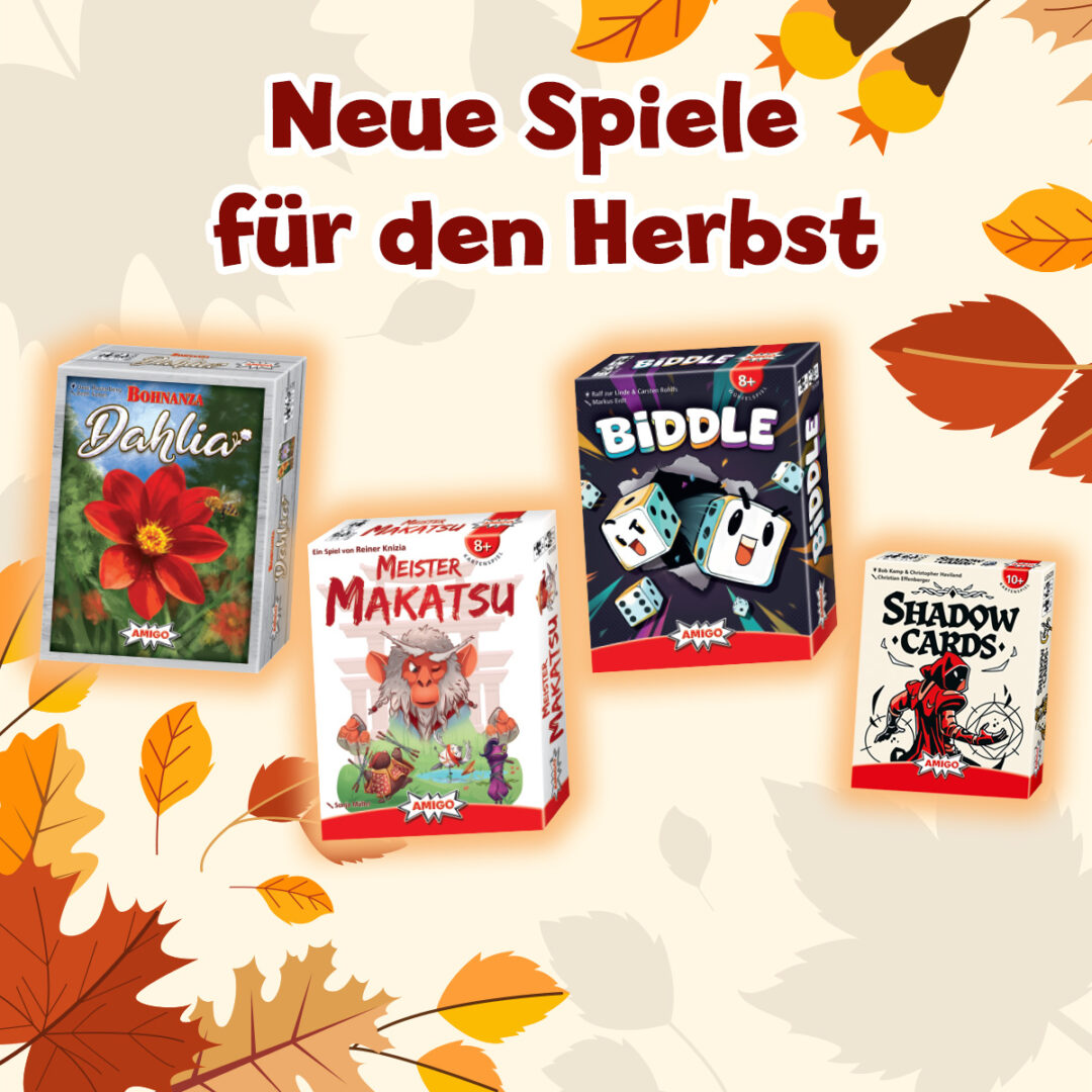 Beitragsgrafik Herbstneuheiten 2025 1200x1200px